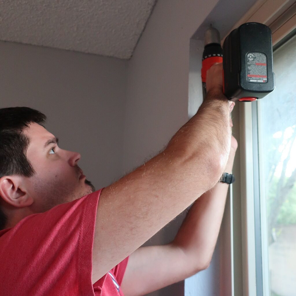 Michael Drilling for Blinds