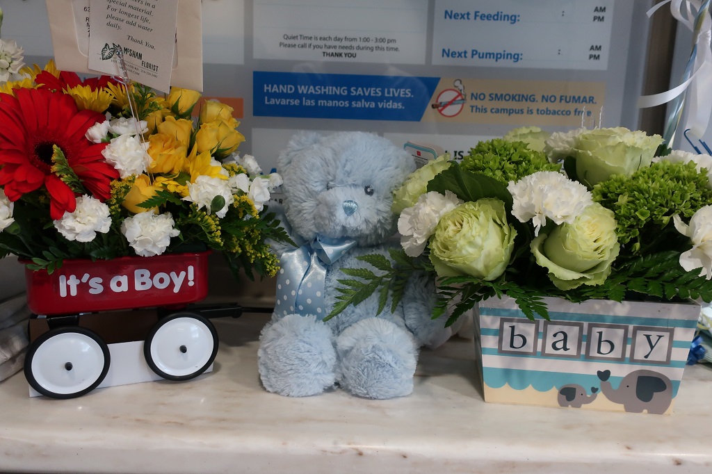 Flowers from Family and Friends